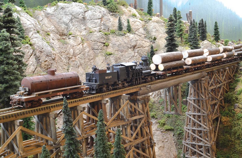 ho scale logging layout