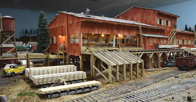 Long Leaf Sawmill in O Scale - Narrow Gauge and Short Line ...