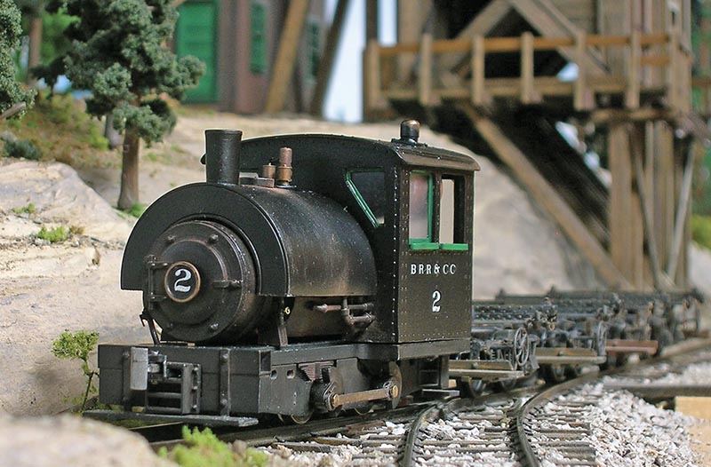 Modeling a Bell Locomotive Works 0-4-0T in On30