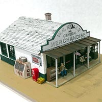 W.S. Kelly General Store Kit by Inter-Action Hobbies in HO