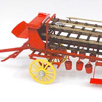 Berkshire Valley Models O Scale Step Ladder - 1/48 Scale, Unpainted White Metal Kit