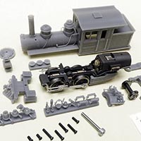 Toma Model Works Sandy River & Rangeley Lakes 0-4-4T No. 6 in HOn30