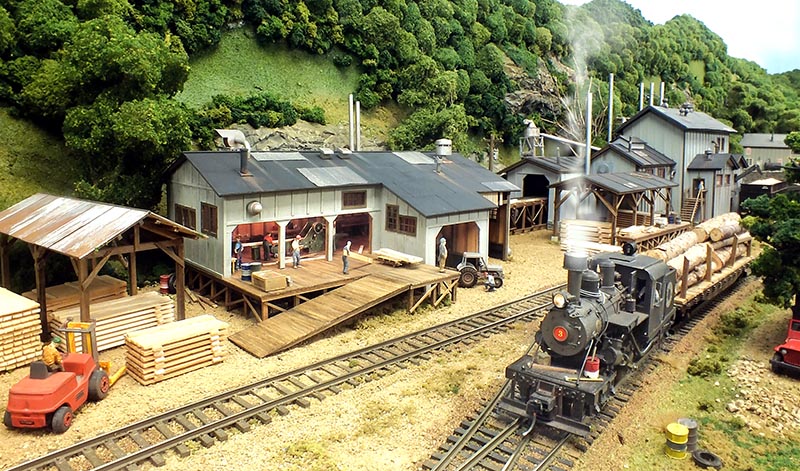 Swandale Planing Mill in S Scale