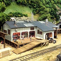 Swandale Planing Mill in S Scale