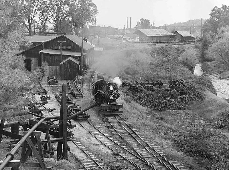The Tall Pine Lumber Company Car Shop