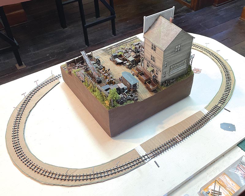 Introducing the Grand Junk Railroad: Converting an HOn30 Diorama into a Mini-layout